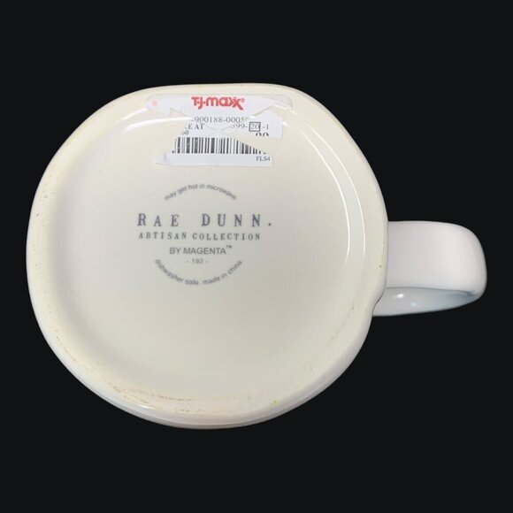 Rae Dunn FALL YALL Mug Large Coffee Cup Magenta Farmhouse Gift Autumn Decor LL - Picture 4 of 7